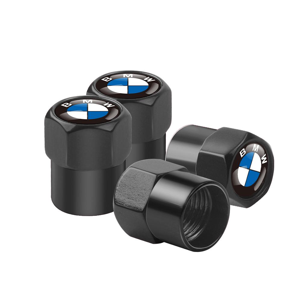 AAAPD1 4Pcs Metal Car Wheel Tire Valve Stem Cap Auto Air Stem Cover Accessories For Bmw Performance M E46 E90 E60 F30 F10 E36 G20 X2 X5