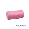 1Pc 30*15CM Yoga Pilates Foam Roller Gym Fitness Back Roller Yoga Exercise Muscle Massage Roller EVA Yoga Column For Home Sports