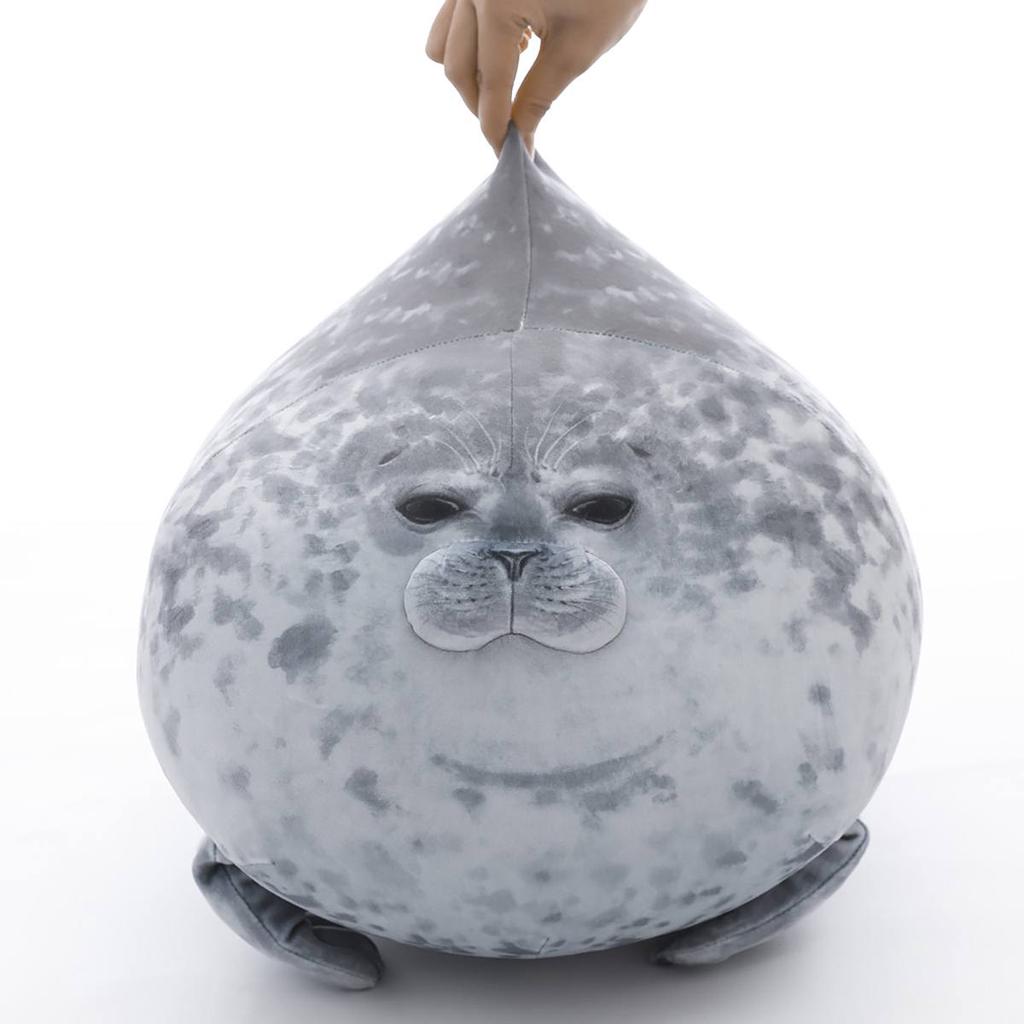 Подушка Angry Blob Seal Pubby 3D, новинка, кукла «Морской лев», плюшевая игрушка, детская подушка для сна, подарки для детей, девочек