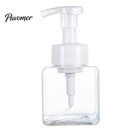 Automatic Foam Soap Dispenser 250/450ML Press Foaming Dispenser, Refillable Hand Shampoo Shower Multi-use Bottle Gel Container, Empty Pump Lotion for