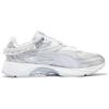 Puma Fabric Synthetic Leather Pearl Lace Casual Comfortable Low-Top Dad Shoes Unisex Sneaker Silver White 399965-01