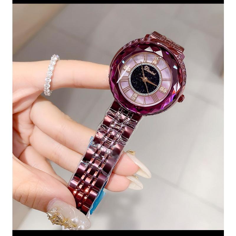 Женские часы со стальным ремешком, модная серия, китайский подарок на День святого Валентина, водонепроницаемые, легкие, роскошные женские кварцевые часы для женщин