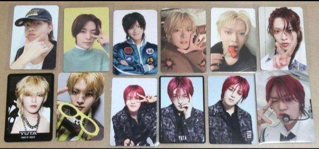 [USED] NCT127 trading cards set of 32 (Yuta)