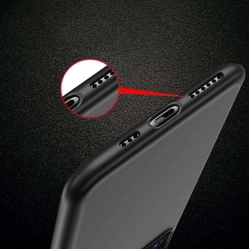 Flexible protective case for iPhone 17 Air Soft Case - black