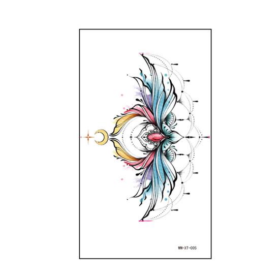 Temporary Tattoo Removable Decorative Paper Eco-friendly Fake Sticker Home Use