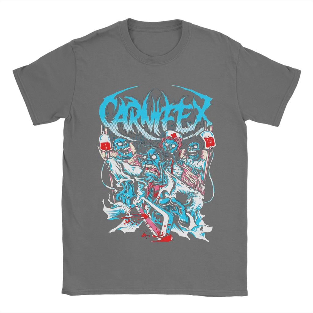 Retro Lie to My Face Carnifex Band TShirt Unisex Novelty Cotton Tee Shirt Round Collar Short Sleeve T Shirt Gift Idea Clothes
