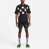 Nike Мужская футболка X Off-White с брызгами краски 'Черная' CU2477-010