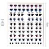 Cartoon Anime Eye Decals for Q Version Clay Doll Figurines