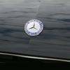 LPQ4   2025 Car For Mercedes benz AMG Car Metal Flat Hood Emblem Front Badge Logo Sticker For Mercedes Benz W212 W213 W205 W177 W247 W1
