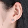 1 Carat Wedding Earrings Women Earrings S 925 Silver Four Prongs Solitaire Engagement Earrings Engagement Jewelry