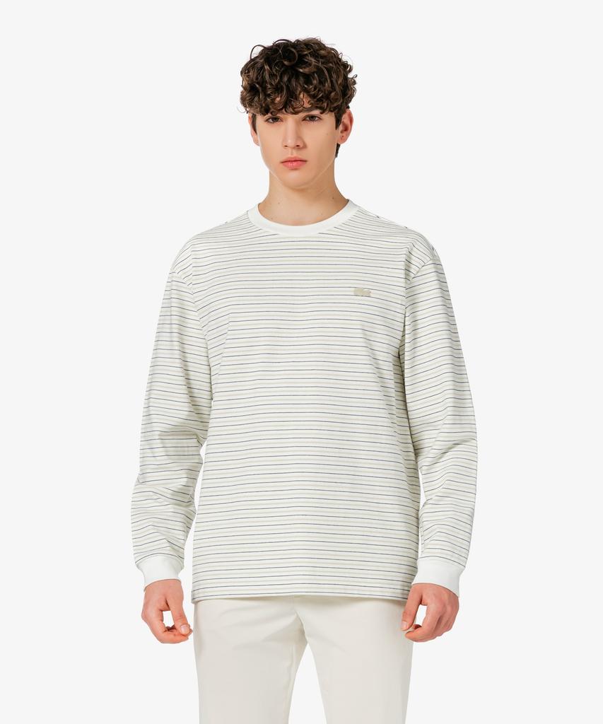 LACOSTE Men'S Long Sleeve Striped T-Shirt Th338E-56G 001