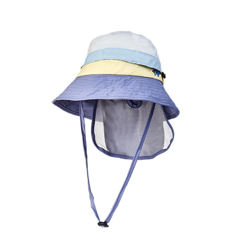 Childrens Sun Hat With Adjustable Foldable Design For Summer Outdoor Activities