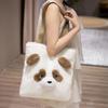 Fashion Japanese Cute Plush Panda Crossbody Bag In Winter Popular New Shoulder Bag Korean Version Ins Women's Bag Animal