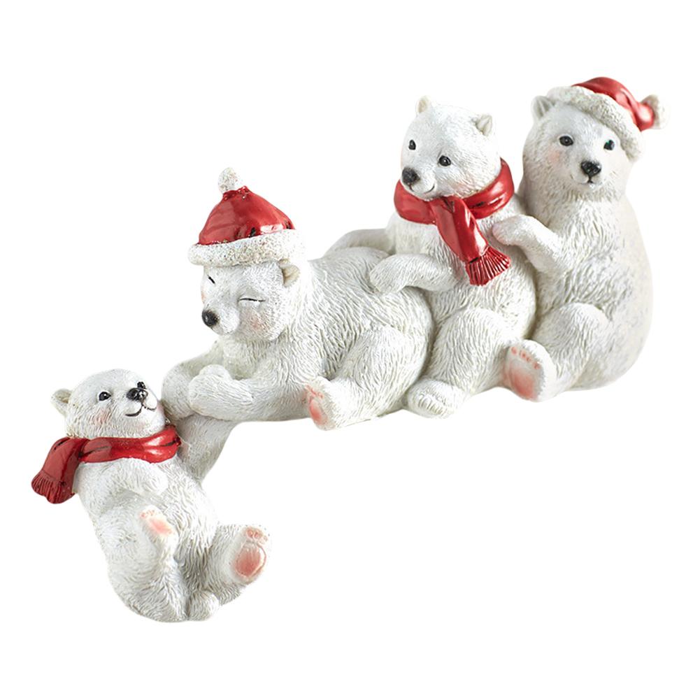 Очаровательные рождественские фигурки гномов из мультфильмов из смолы для домашнего декора спальни и офиса, восхитительные праздничные украшения