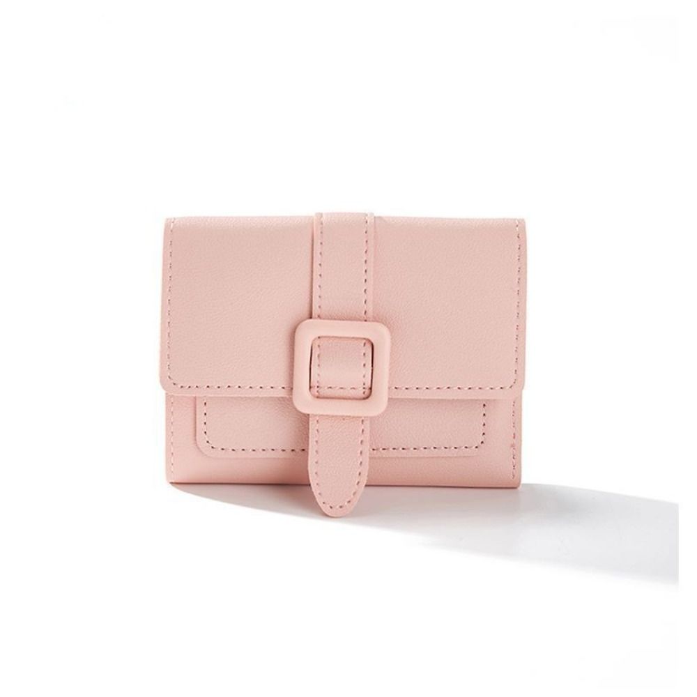 Solid Color Mini Purse Large-capacity Clutch Bag Fashion Women Wallets Women