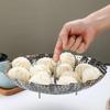 Многофункциональный складной поднос для пароварки, корзина для еды из нержавеющей стали, пароварка для овощей, кухонные аксессуары