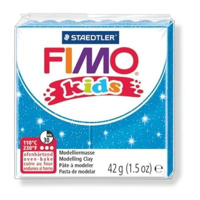 Набор полимерной глины LA FOURMI Fimo kids - Блестящий синий - Закрывающийся пакет - Унисекс