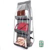 Non-woven Bag Hanging Handbag Storage Hanging Bag, Home Double-sided Six-layer Perspective Bag Hanging Bag Dust Bag