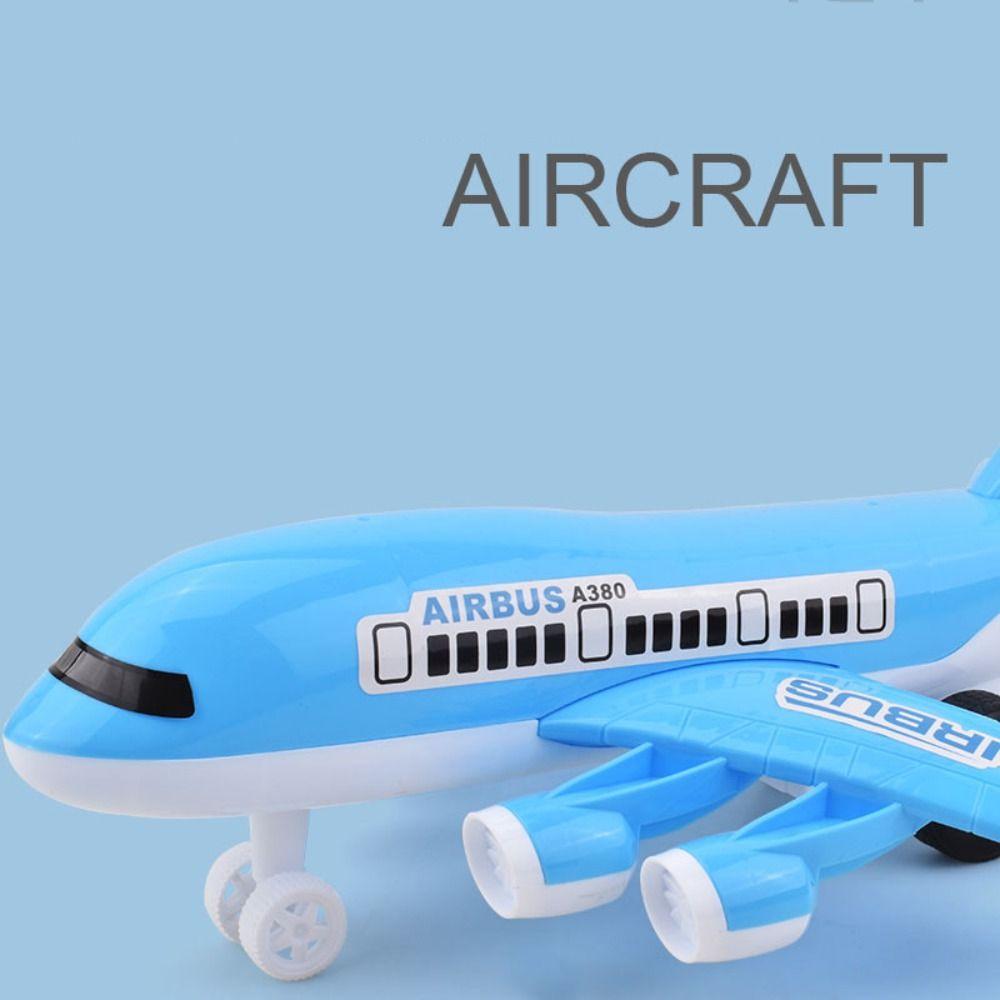 Модель игрушечного пассажирского самолета Модель инерциального пассажирского самолета Игрушка Авиация Пассажирский самолет Игрушка