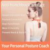 Умный тренажер для осанки спины, Вибрирующий корректор прямой спины, Умный корректор осанки, Вибрационный массаж, Предотвращение сутулости, Разглаживатель спины