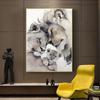 African Lion Family Sketch Wall Art Posters and Prints Animals Canvas Paintings On the Wall Lion Pictures Home Decor