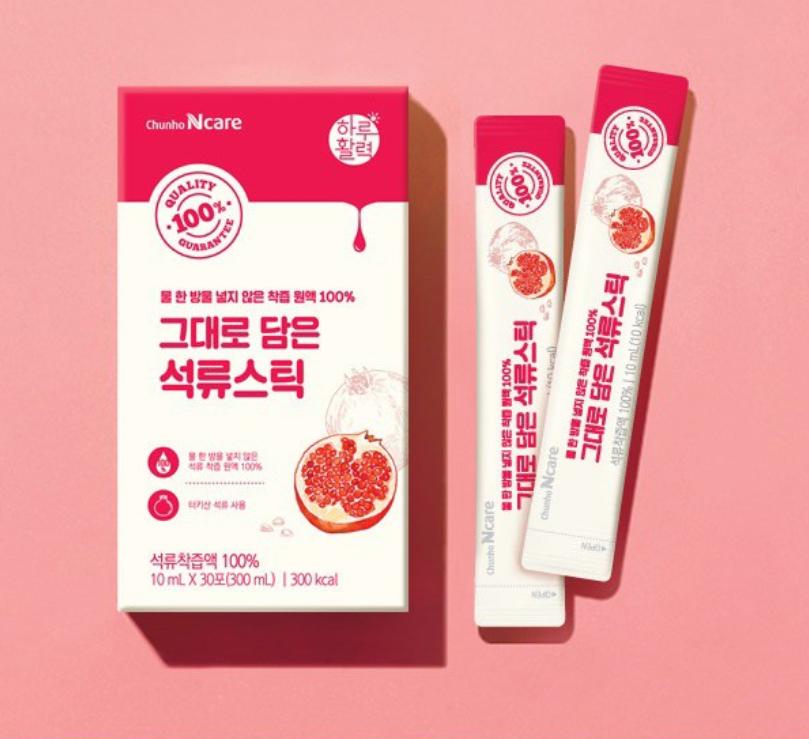 Cheonho N Care Pomegranate Stick 10ml X 30 Packs