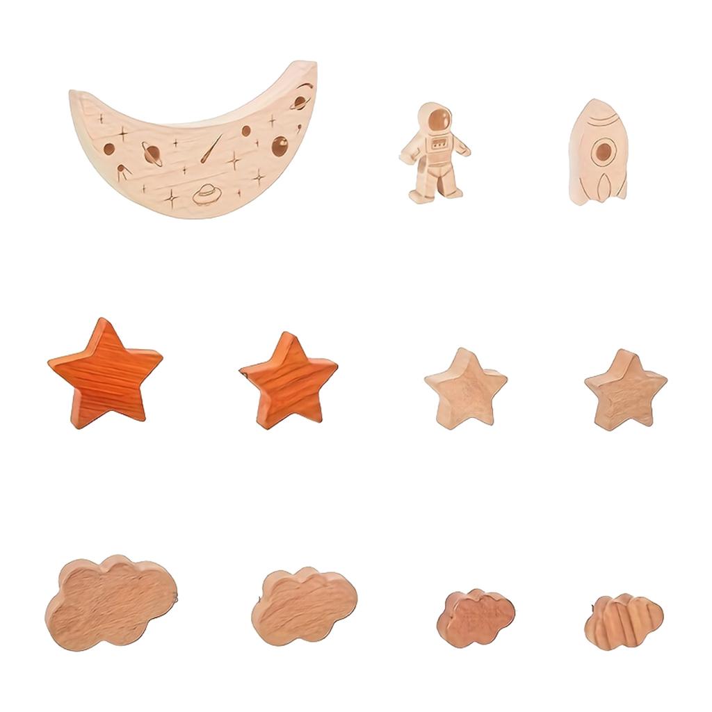 Happy Stacking Dinosaurs,Wooden Stacking Toy For Toddlers, Colorful Dinosaur Balancing Activity Toy, Improves Fine Motor Skills And Dexterity