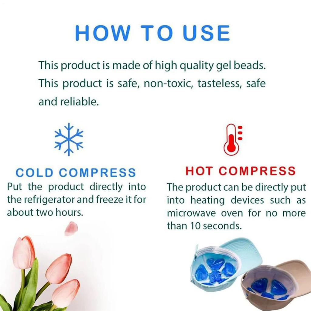 Head Gel Ice Pack Cool Hat Liner Adjustable Cool Pad Lightweight Outdoor Accessory Suitable For Helmets And Hats To Keep Cool