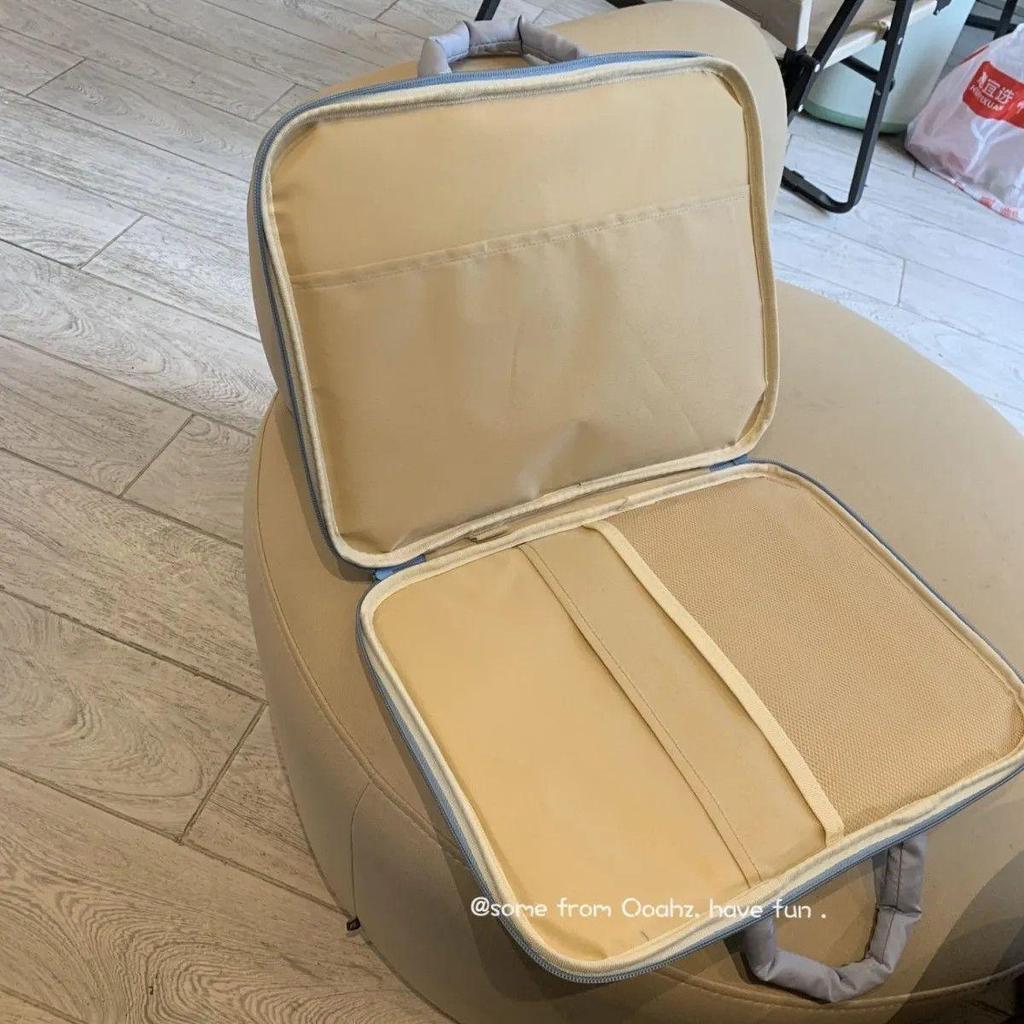 Сумка-тоут для ноутбука с вышивкой в корейском стиле - Противоударная и милая для Hualian, Apple, Asus