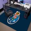 1PC Fc Porto Crest Design Rug Game Carpet, Floor Mat for Bedroom Living Room Entryway Rug, Home Decor Idea Gift for Christmas birthday