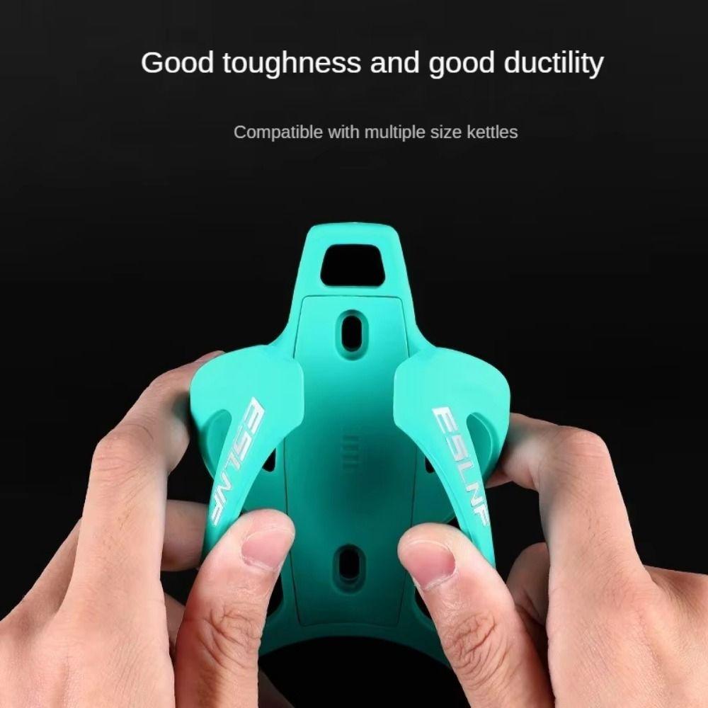 Fixing Clip Bicycle Kettle Stand Base Anti-slip Adjustable Bike Bottle Holder Mount Adapter Multifunctional PC