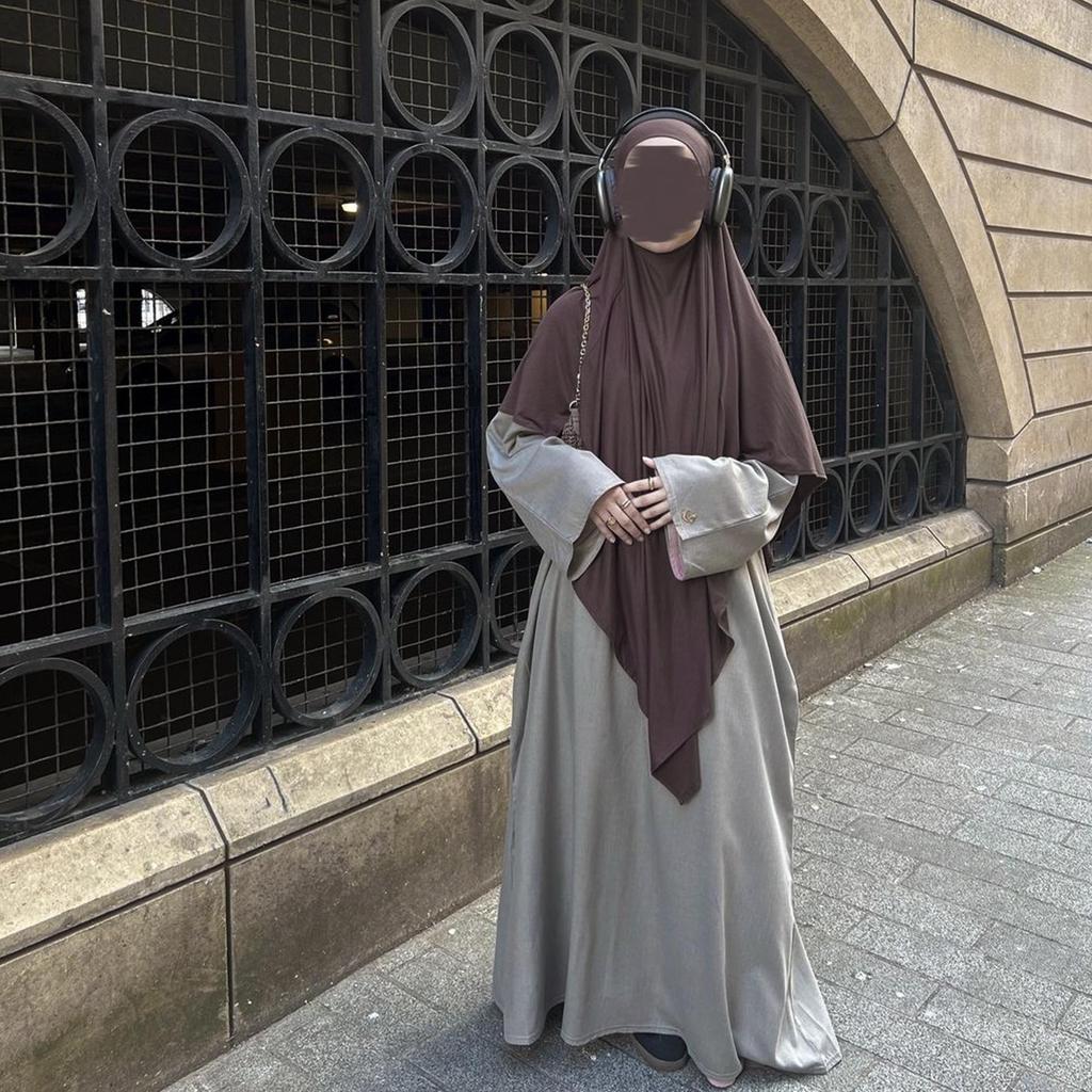 2024 Лория Дубай Ближний Восток Однотонный платок на голову HJ934