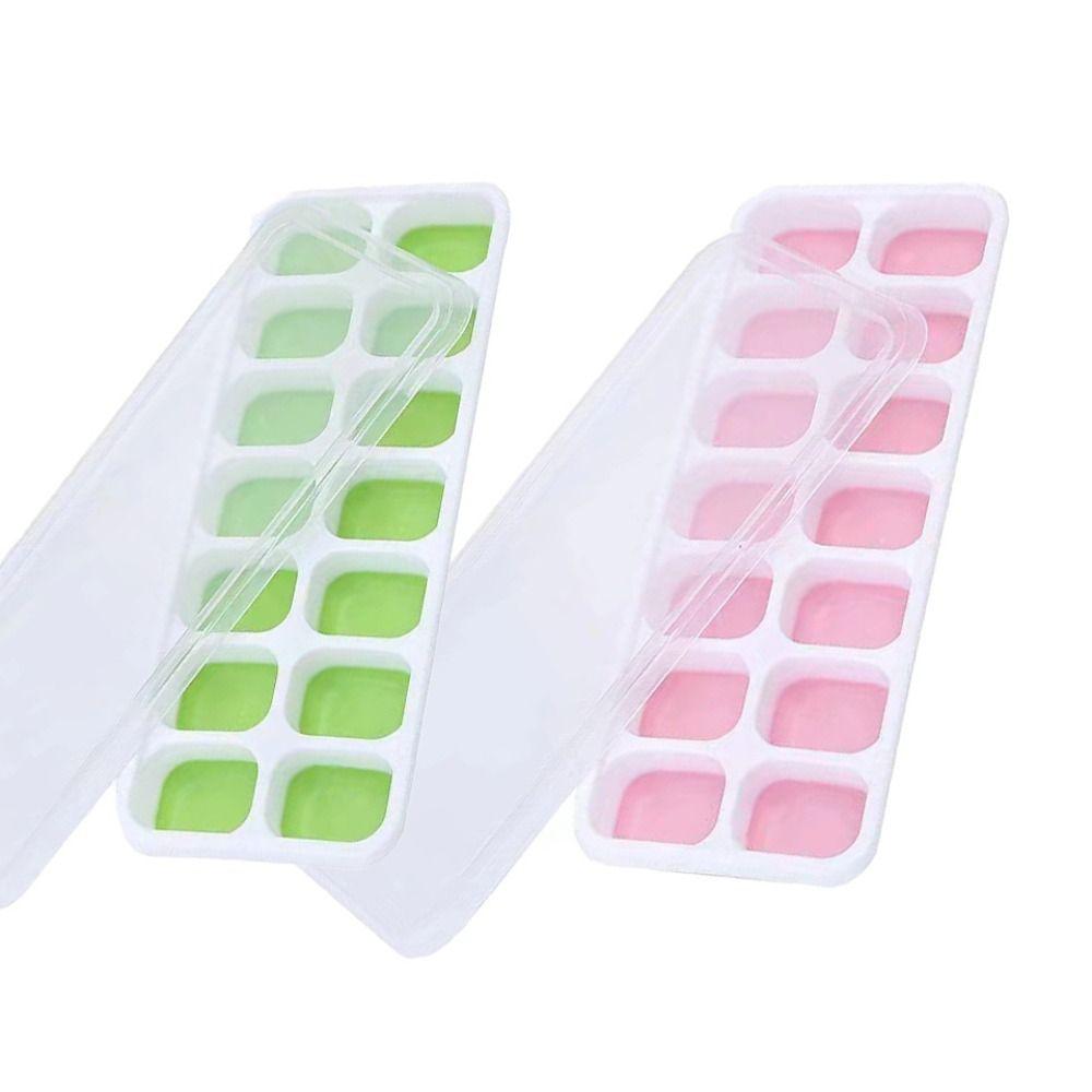 Silicone Silicone Mold 14 Grid Ice Cube Maker Freeze Tool Ice Blocks Maker DIY Cocktail