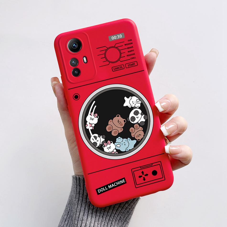 Чехол для телефона Xiaomi Redmi Note 12S 2023 Стильный узор ТПУ Силиконовая задняя панель Funda Для Xiomi Redmi Note 12s 4G Note12s Capa