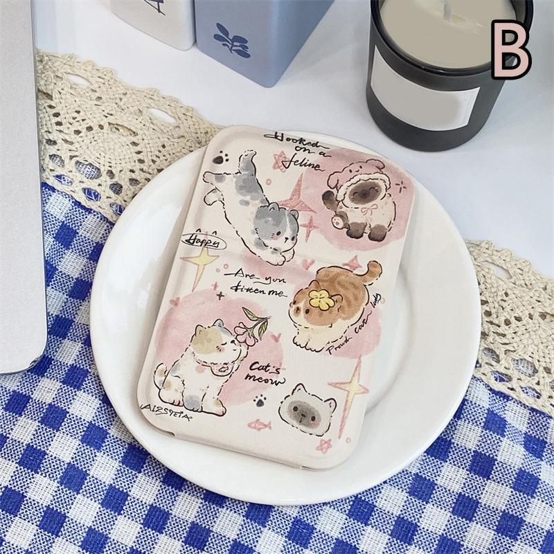 Женское мини-зеркало, складное ручное зеркало для макияжа, портативное одностороннее мини-косметическое зеркало, складное, с высоким разрешением, туалетные принадлежности