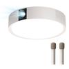 Aladdin X2 Light Mic2 Set Aladdin X 2 Light Projector 700 ANSI Lumens Ceiling Light LED Ceiling Light Speaker Harman Kardon Dolby Audio Plus TV