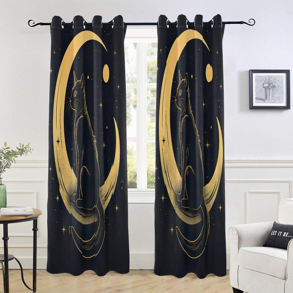 Кошачьи шторы на окна милые домашние кошки шторы для спальни гостиной для детей мальчиков девочек животные тематика обработка шторы 2 шт