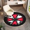 The sci-fi movie Resident Evil Umbrella Corporation carpet is a soft, home-style, bedroom, door mat decoration, and anti-slip carpet E2