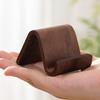 Mobile Phone Stand Walnut Solid Wood Phone Stand Creative Desktop Support Rack for Home