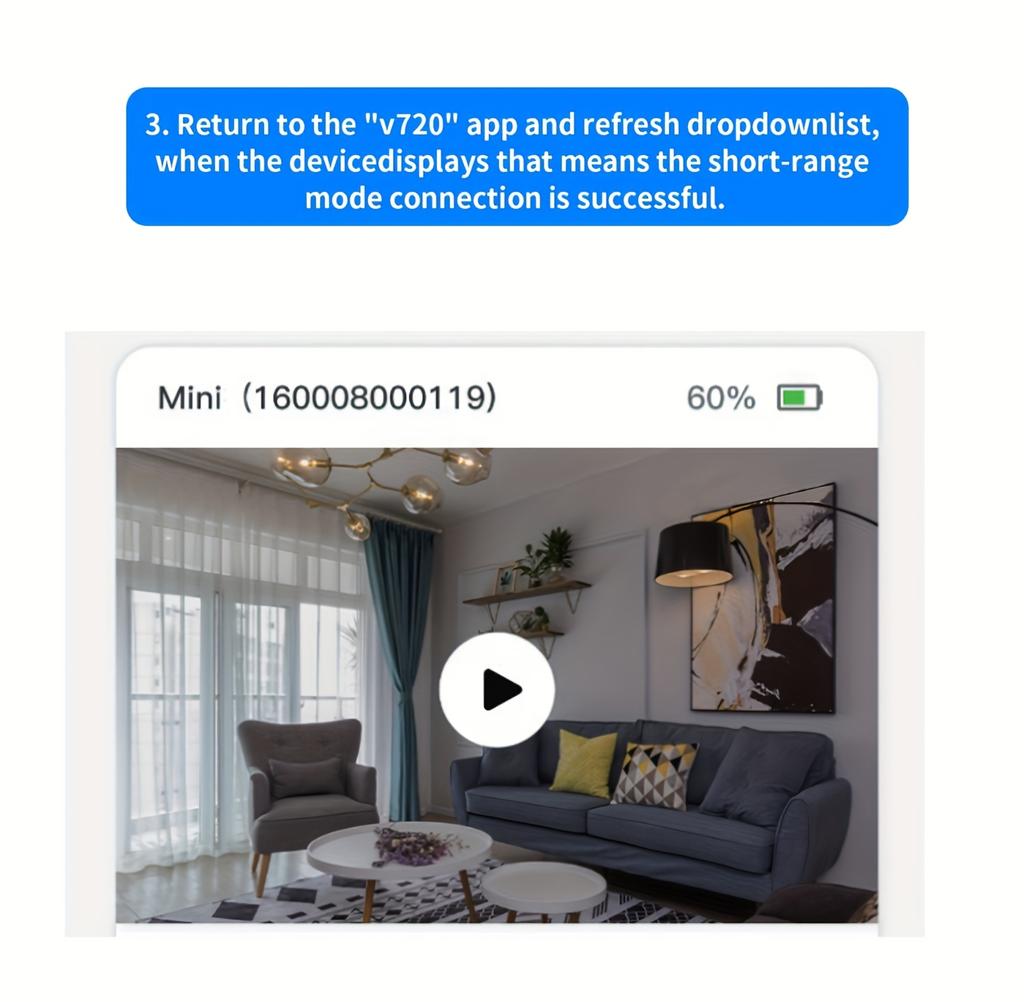 Беспроводная мини-камера безопасности WiFi с ночным видением, обнаружением движения, перезаряжаемой батареей, простой установкой, магнитным креплением 480P