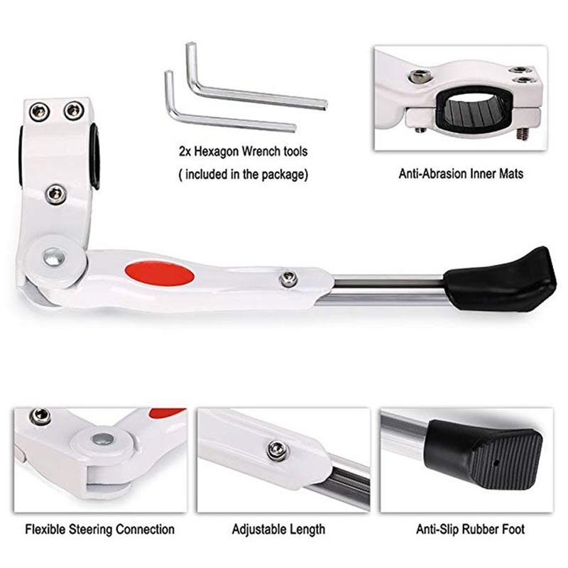 Регулируемая подставка для дорожного велосипеда MTB, парковочная стойка для горного велосипеда, боковая подставка для ног, скоба для ног