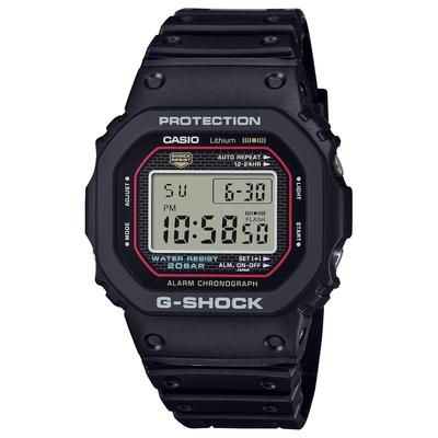 Наручные часы Casio G-Shock, модель-перевыпуск первого поколения, изготовленная из биомассы, DW-5000R-1AJF, мужские, черные.