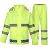 Reflective Split Raincoat & Pants Set for Adults - Unisex Cycling & Motorcycle Gear