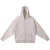 Fall Solid Color Double Zipper Hooded Sweatshirt - Trendy American Retro Loose Fit Unisex Hoodie
