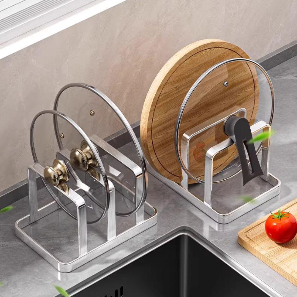 Multilayer Cutting Board Rack Stable Chopping Board Holder Kitchen Supplies