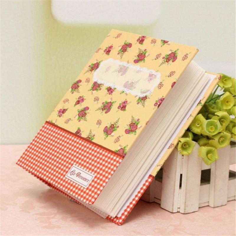 Floral Photo Album Memory Pictures Storage Hold Case Wedding Photo Scrapbook Gift