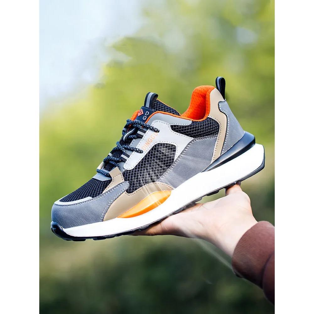 Защитная обувь Мужские дышащие сетчатые рабочие кроссовки Неразрушаемые защитные ботинки Женские защитные рабочие ботинки со стальным носком