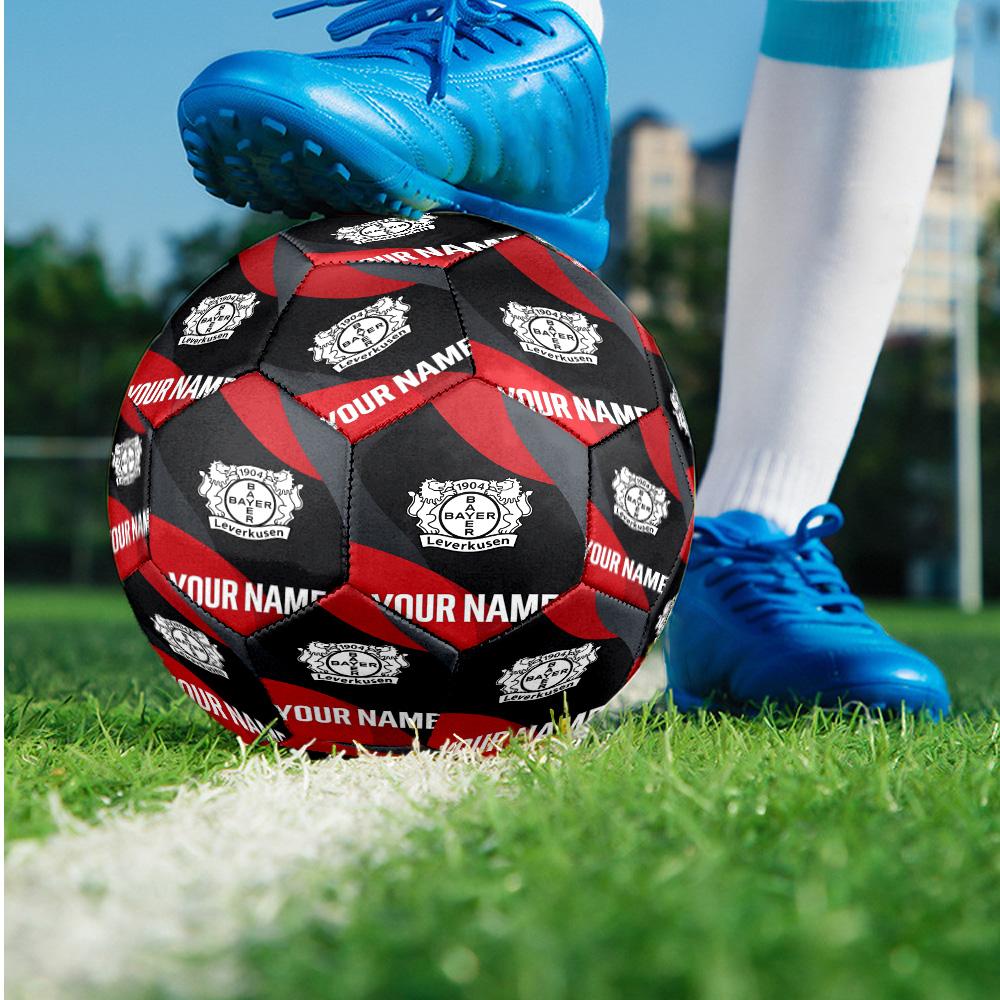 Bayer Leverkusen Football Fashion Size 5 Football Wearproof Non‑Slip Soccer Ball For Sports Training Entertainment Use