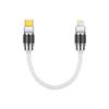YYTCG Кабель OTG DAC Lightning на Type-C из чистой серебряной жилы