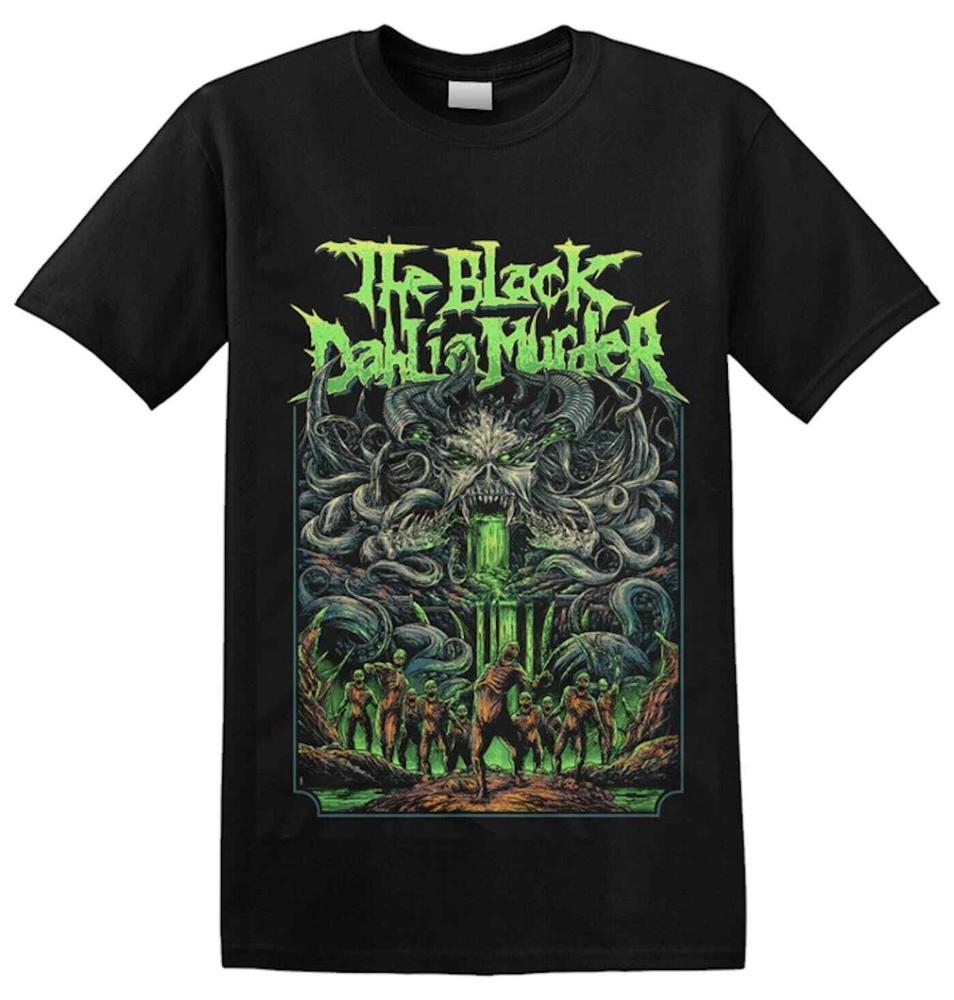 The Black Dahlia Murder Slime Zombies Футболка с коротким рукавом Черная Все размеры Унисекс